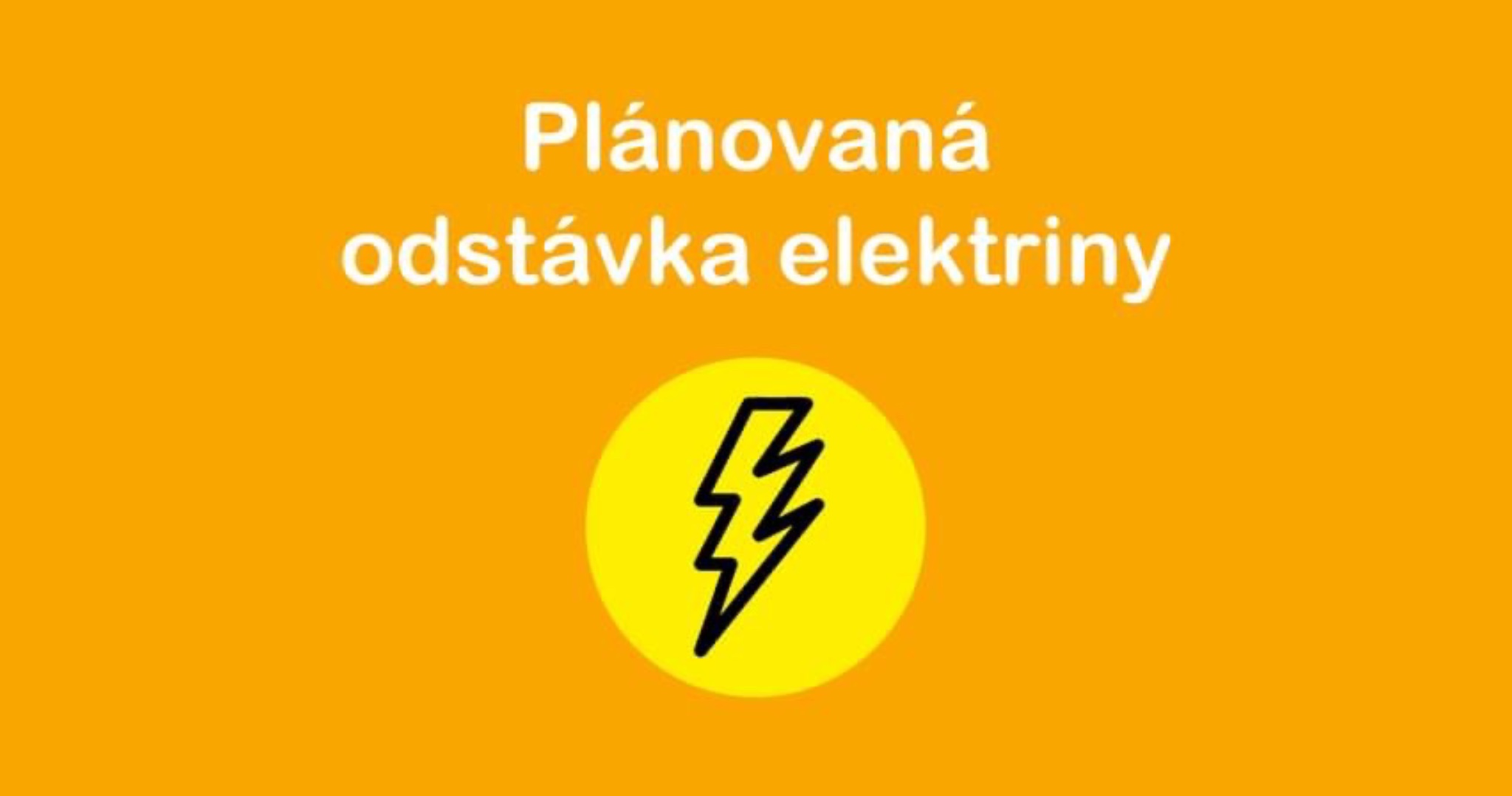 Západoslovenská distribučná spoločnosť upozorňuje na plánovanú odstávku elektrickej energie
