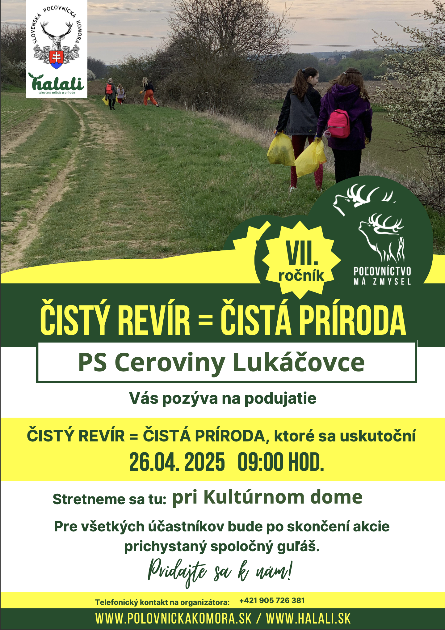ČISTÝ REVÍR = ČISTÁ PRÍRODA