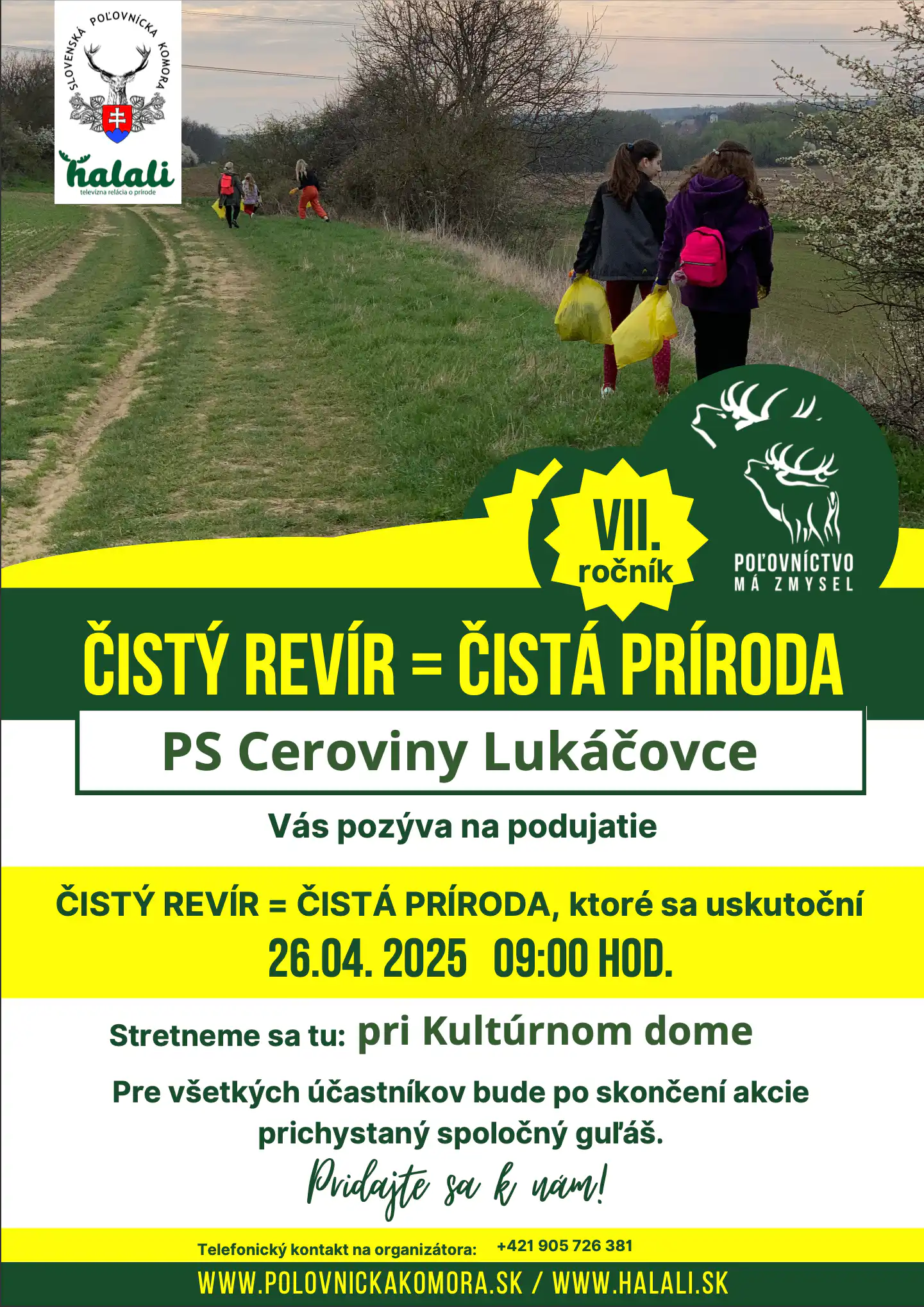 ČISTÝ REVÍR = ČISTÁ PRÍRODA