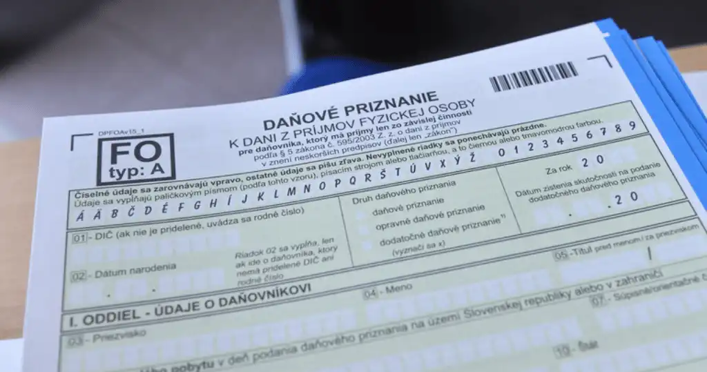 Oznámenie o povinnosti podania daňového priznania k dani s lehotou do 31. 1. 2026