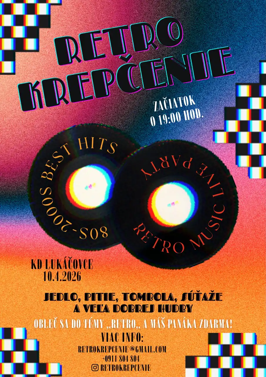 Retro krepčenie – Plagát