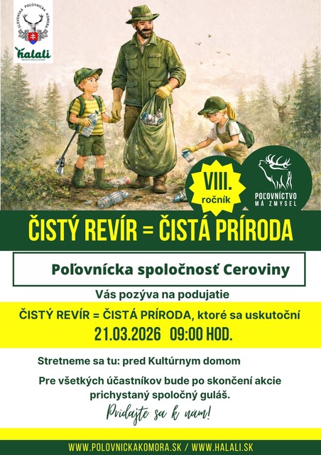 Čistý revír – čistá príroda