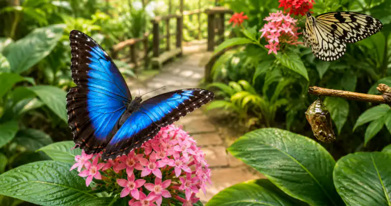 Tip na výlet: Navštívte Motýliu záhradu vo Vlčkovciach 🦋