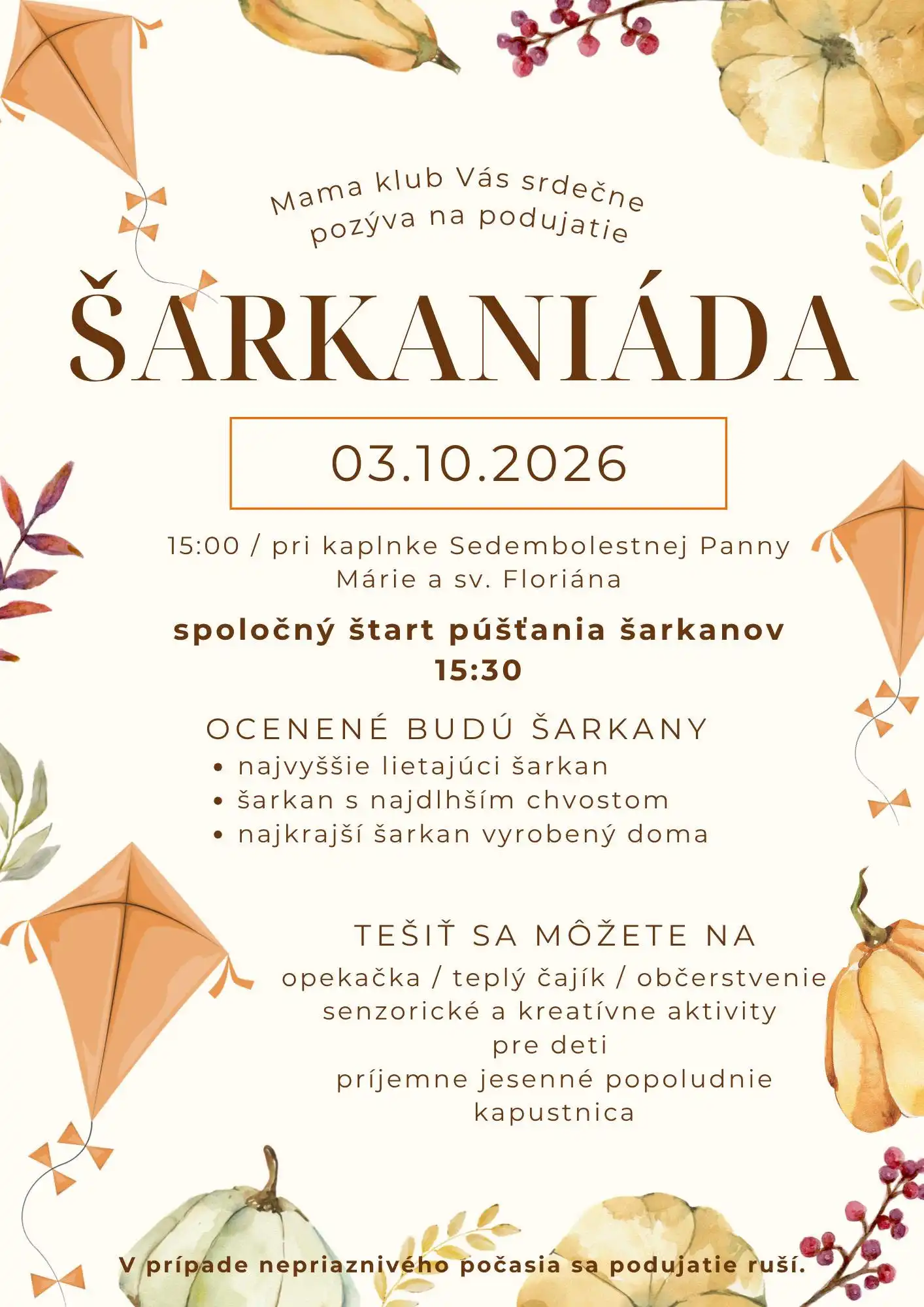 Šarkaniáda 2026