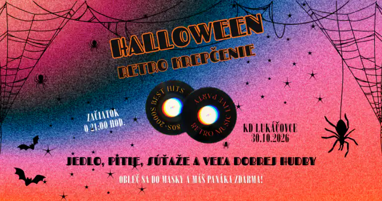 Halloween retro krepčenie