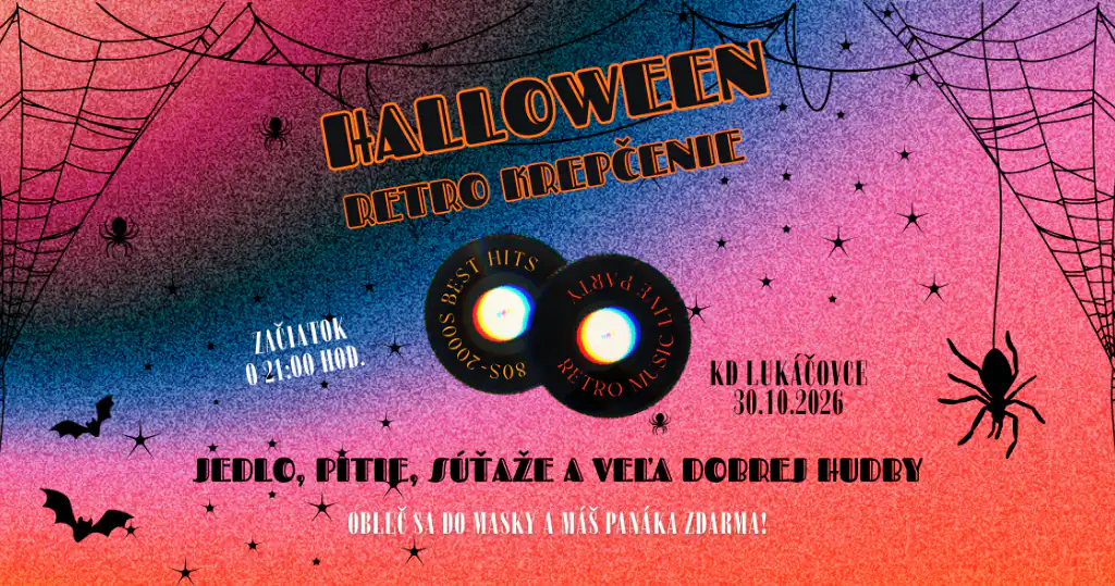 Halloween retro krepčenie