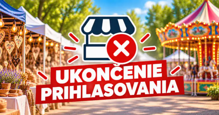 Ukončenie prihlasovania stánkarov na hody v Lukáčovciach