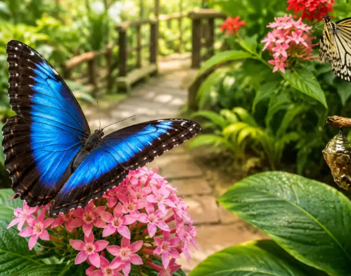 Tip na výlet: Navštívte Motýliu záhradu vo Vlčkovciach 🦋