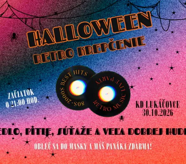 Halloween retro krepčenie