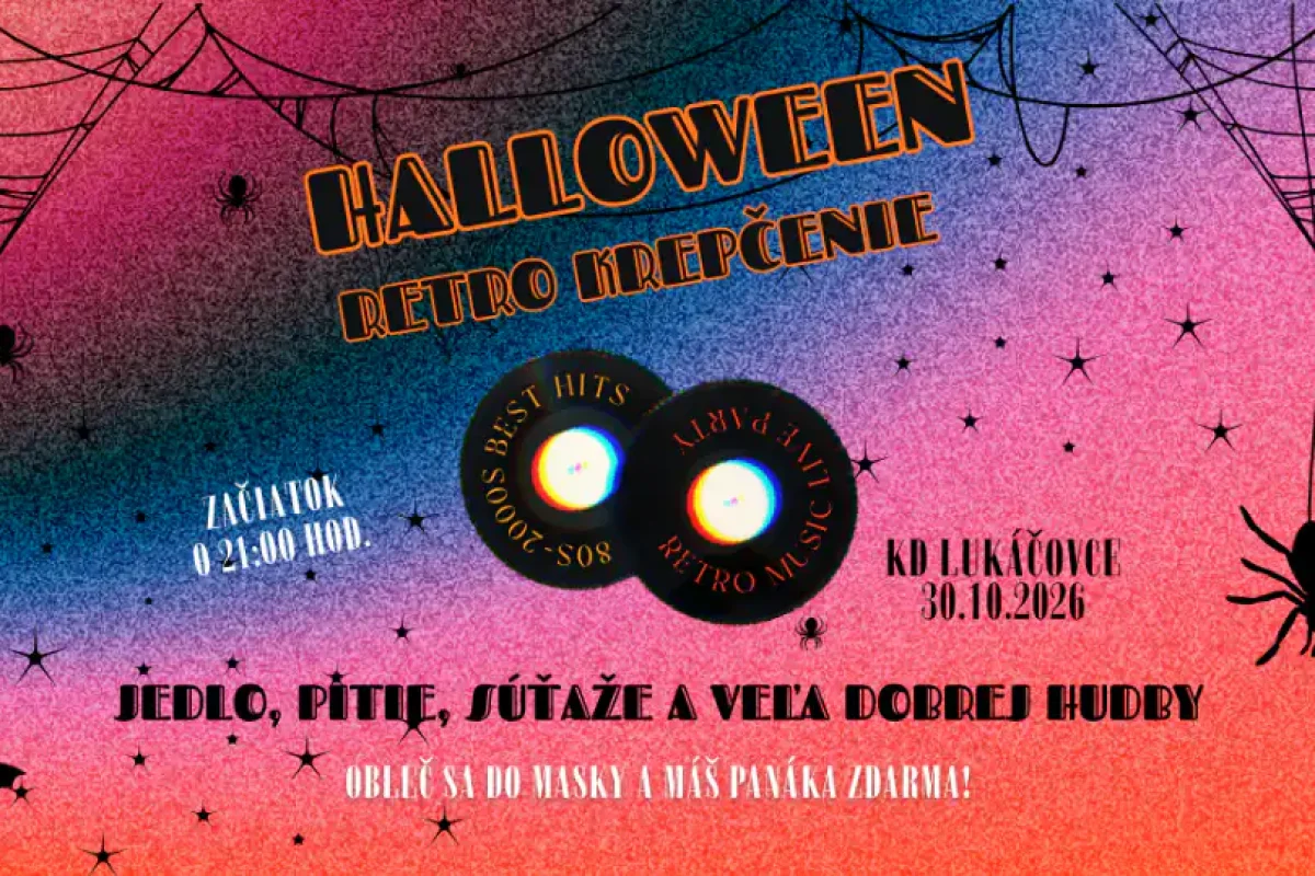 Halloween retro krepčenie