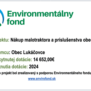 Nákup malotraktora