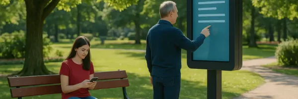 Verejné priestranstvá v obci Lukáčovce s inteligentnými prvkami pre modernizáciu obce