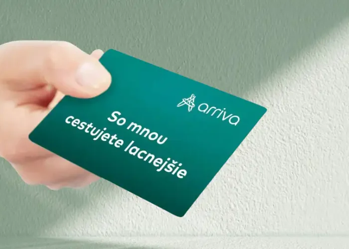 Cestujte s ARRIVA Nitra aj bez plastovej dopravnej karty.